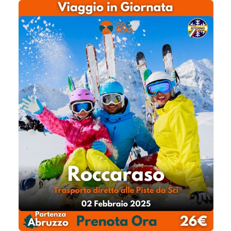 Navette per le Piste da Sci a Roccaraso ❄️