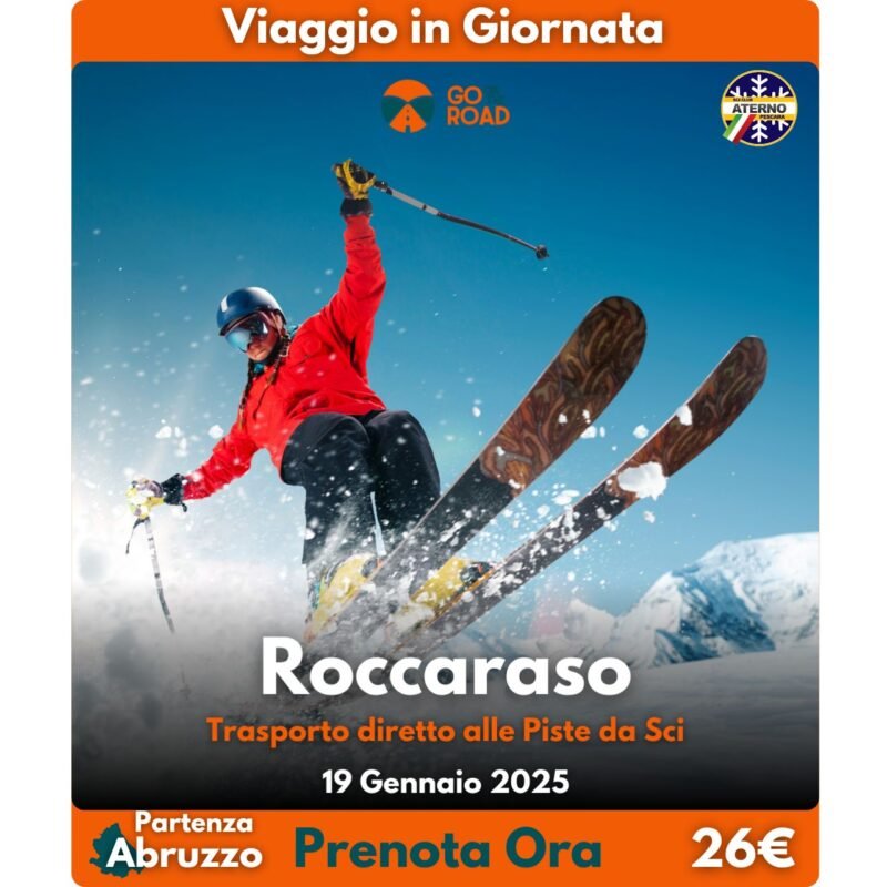 Navette per le Piste da Sci a Roccaraso ❄️