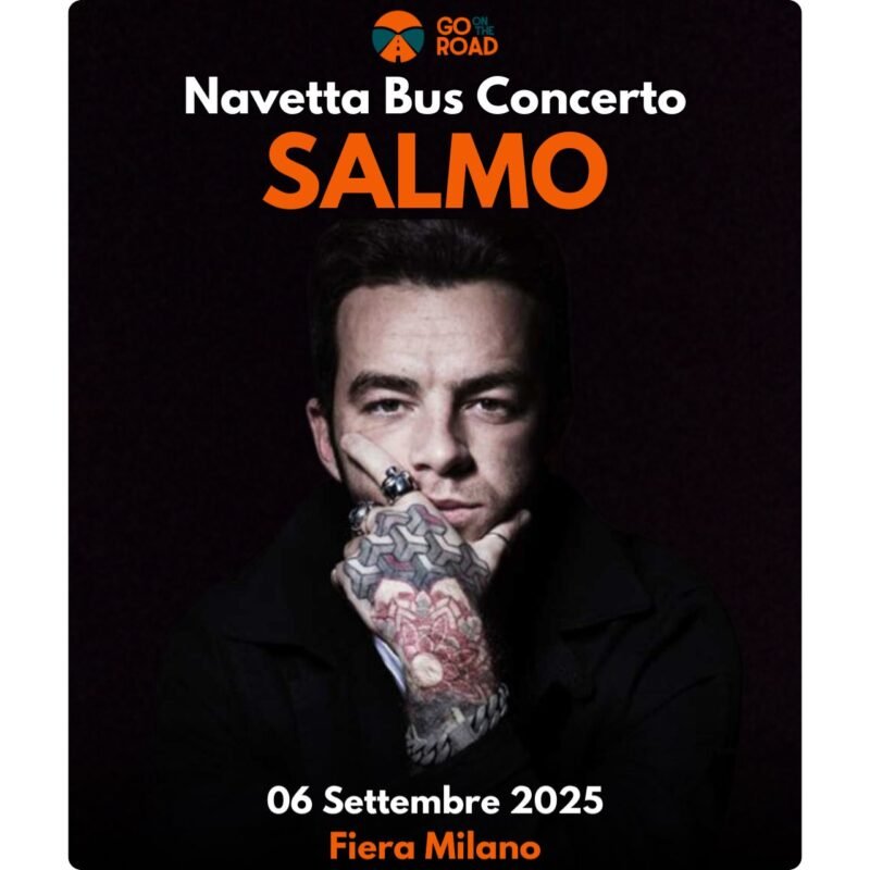 Navetta Bus Concerto Salmo - Milano