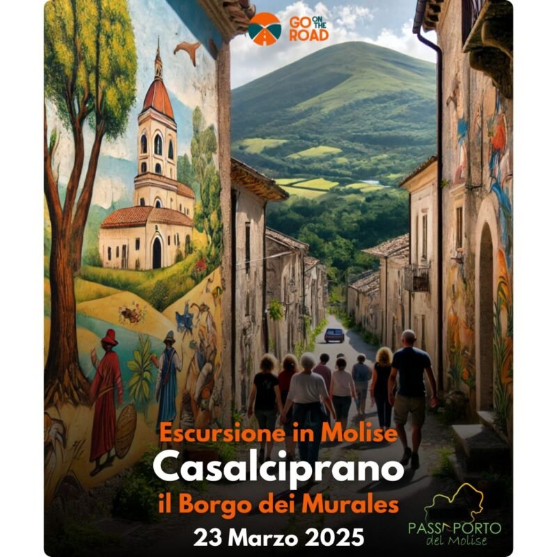 Escursione a Casalciprano: Il borgo dei murales