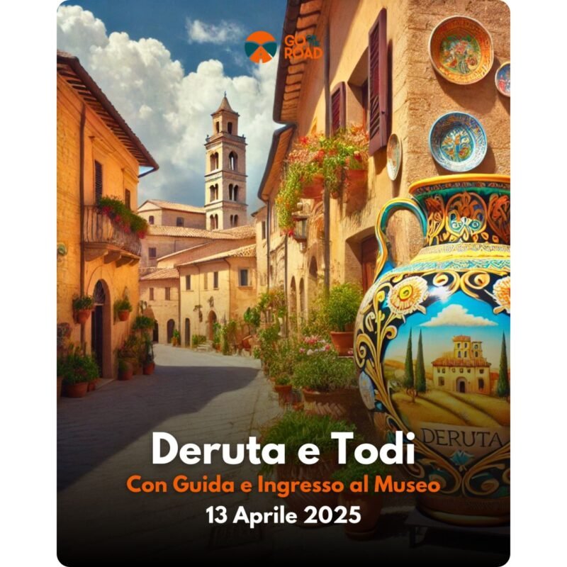 Viaggio di gruppo a Deruta e Todi