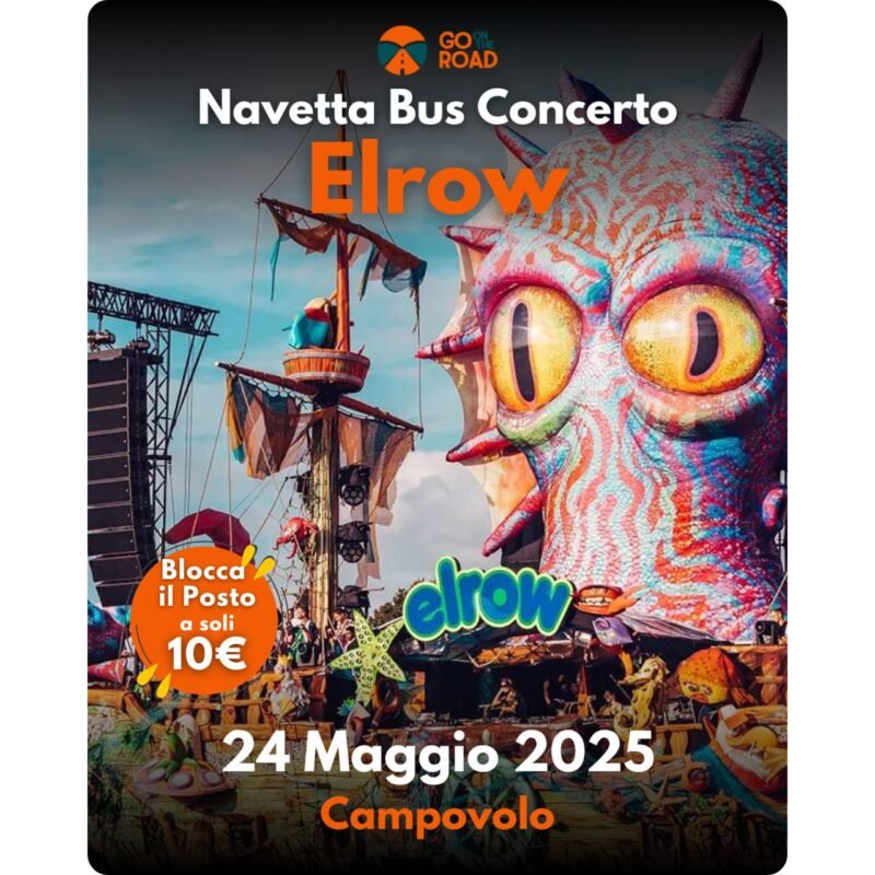 Navette Bus per il Festival ElRow