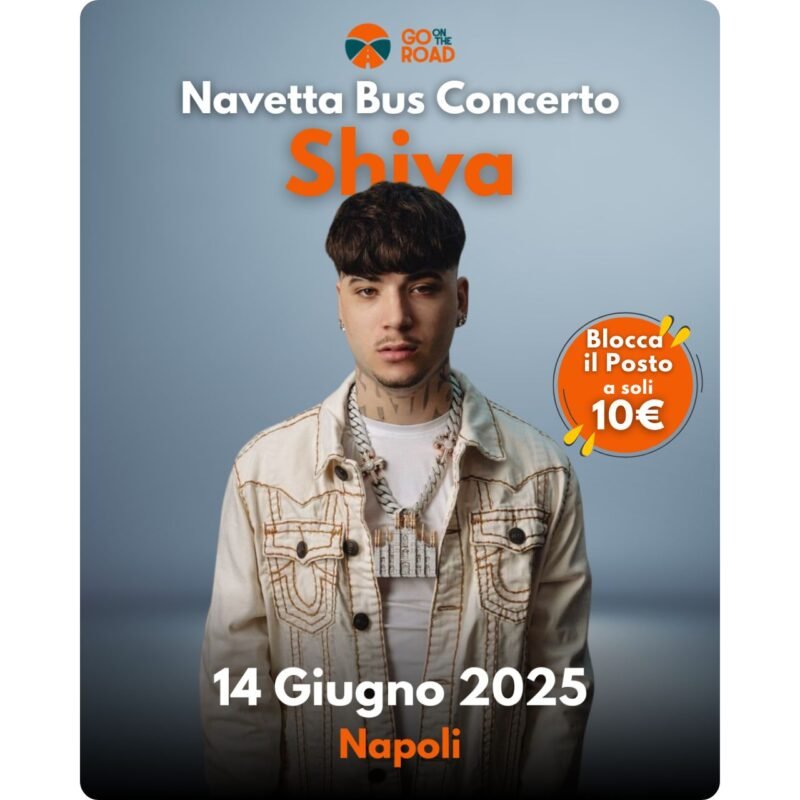 Navette Bus per il Concerto di Shiva a Napoli