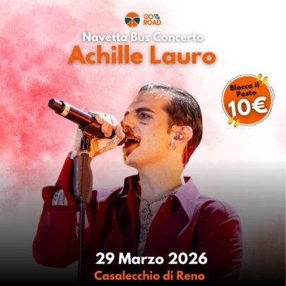 Bus concerto Achille Lauro Casalecchio