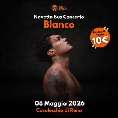 Navetta Bus concerto Blanco Casalecchio