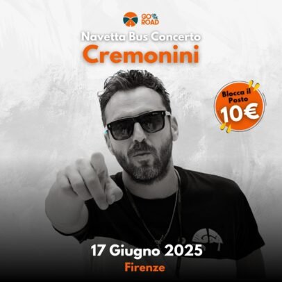Navetta Bus concerto Cremonini Firenze