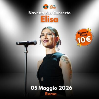 Navetta Bus concerto Elisa Roma