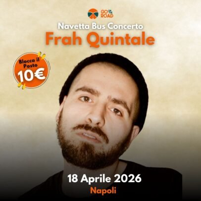 Navetta Bus concerto Frah Quintale Napoli