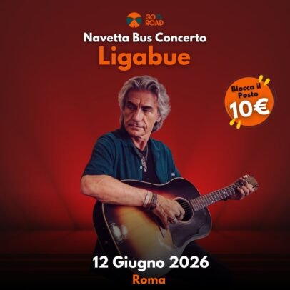 Navetta Bus concerto Ligabue Roma