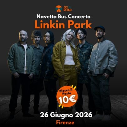Navetta Bus concerto Linkin Park Firenze