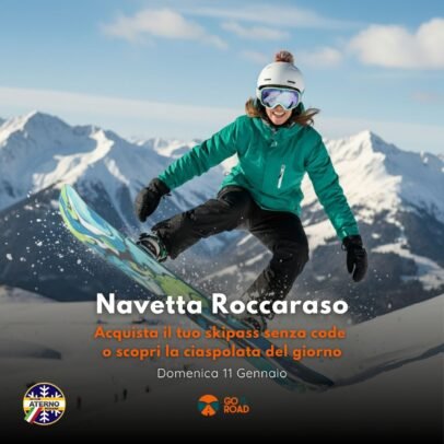 Navette per le Piste da Sci a Roccaraso ❄️