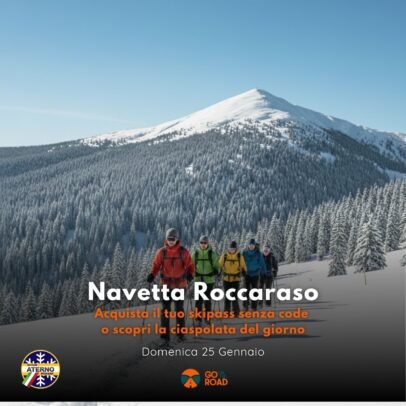 Navette per le Piste da Sci a Roccaraso❄️