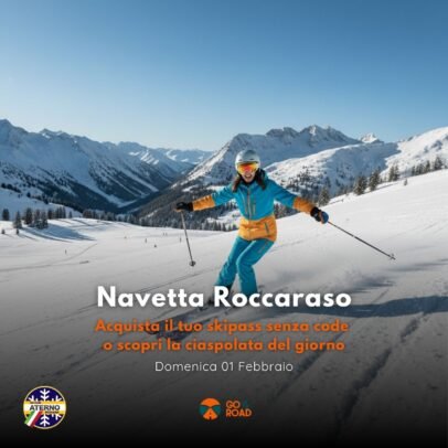 Navette per le Piste da Sci a Roccaraso❄️