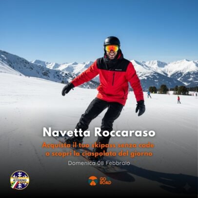 Navette per le Piste da Sci a Roccaraso❄️
