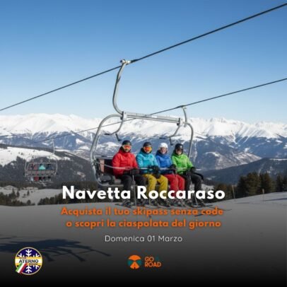 Navette per le Piste da Sci a Roccaraso❄️