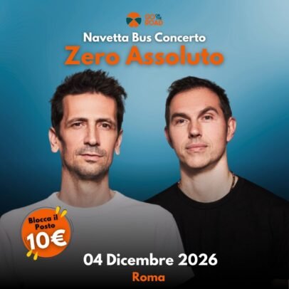 Navetta Bus concerto Zero Assoluto Roma