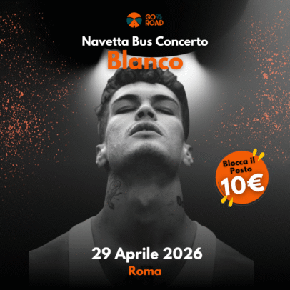 Navetta Bus concerto Blanco Roma