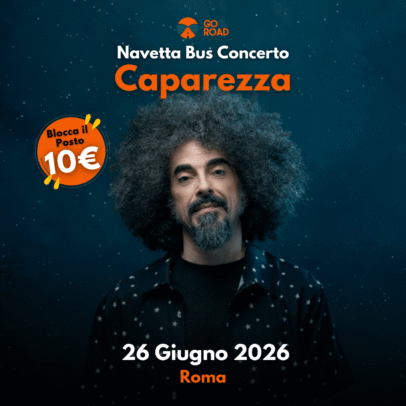 Navetta Bus concerto Caparezza Roma