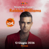 Bus concerto Robbie Williams Firenze