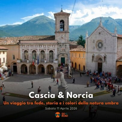 Cascia e Norcia 11 aprile