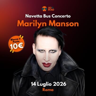 Navetta Bus concerto Marilyin Manson Roma