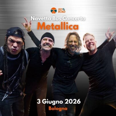 Metallica bus concerto Bologna