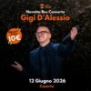 Navetta bus Gigi D'Alessio 12 giugno Caserta