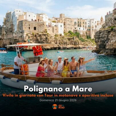 Polignano in barca 21 giugno