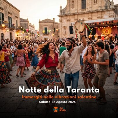 Viaggio alla Notte della Taranta 22 agosto