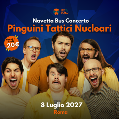 pinguini tattici nucleari 8 luglio Roma