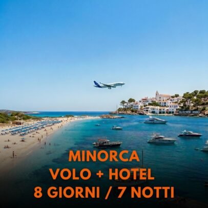 Minorca pacchetto volo+hotel