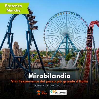 Viaggio Mirabilandia dalle Marche 14 giugno