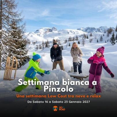 Settimana bianca a Pinzolo dal 16 al 23 Gennaio 2027