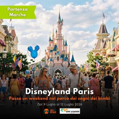 Viaggio Disneyland 9-12 luglio