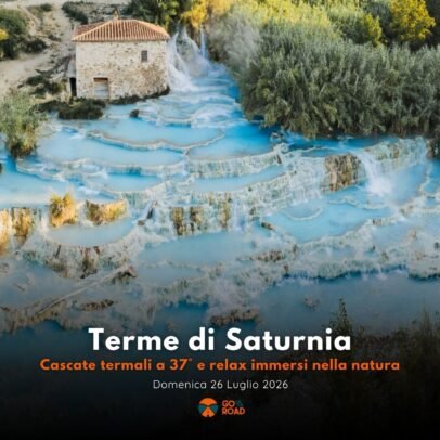 Viaggio Terme Saturnia 26 Luglio