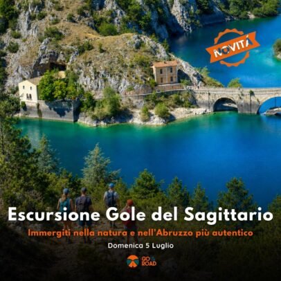 Escursione Gole del Sagittario 5 luglio