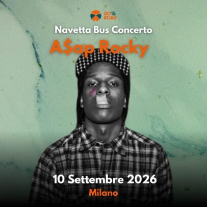 Navetta Concerto A$ap Rocky Milano