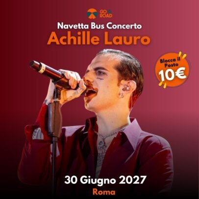 Navetta Concerto Achille Roma giugno