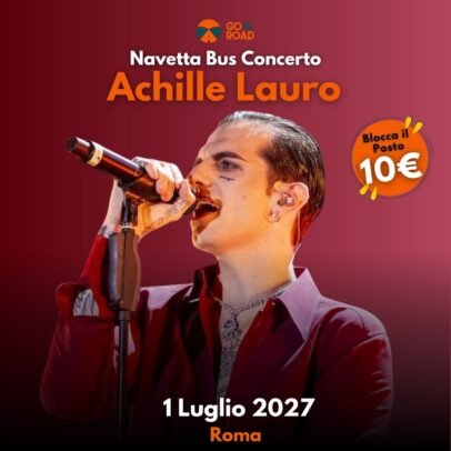 Navetta Concerto Achille Roma luglio