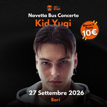 Navetta bus kid yugi 27 sett Bari