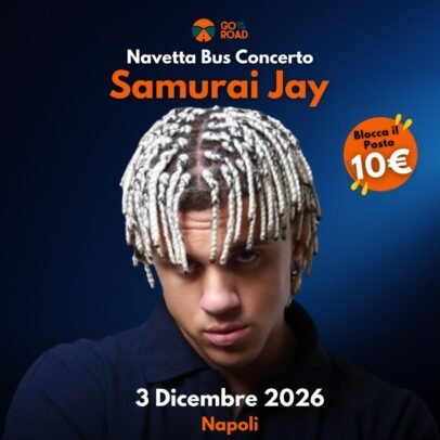 Samurai Jay 3 dicembre napoli