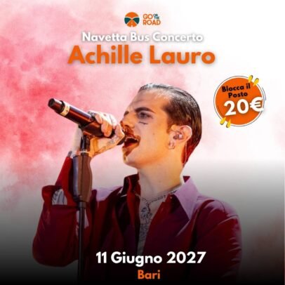 Navetta Bus Achille Lauro 11 Giugno Bari