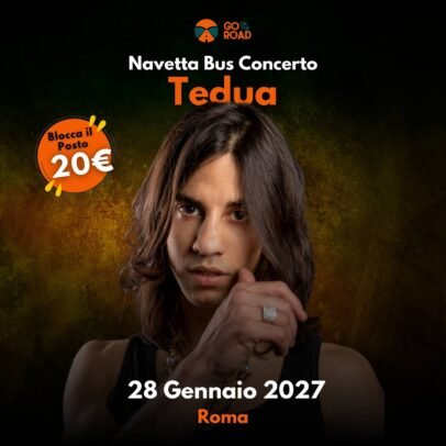 Navetta Bus Tedua 28 Gennaio Roma