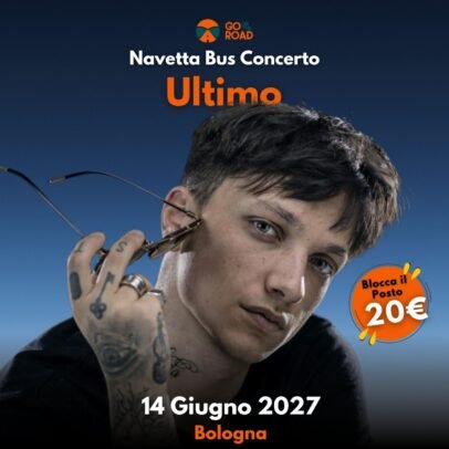 Navetta bus Concerto Ultimo Bologna 14 giugno 2027