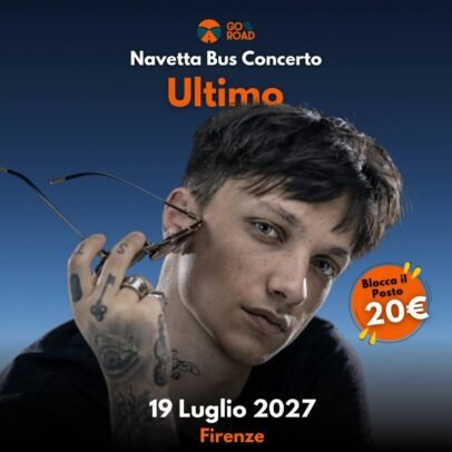 Navetta bus Concerto Ultimo Firenze 19 Luglio 2027