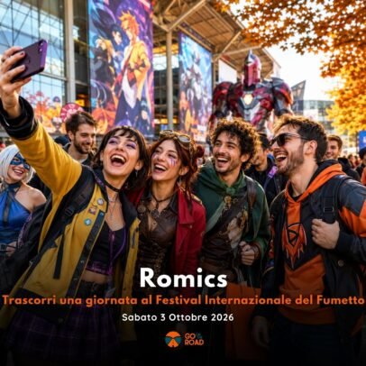 Viaggio Romics 3 Ottobre