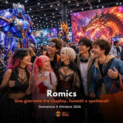 Viaggio Romics 4 Ottobre