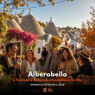 Viaggio ad Alberobello e Castellana Grotte 18 Ottobre 2026