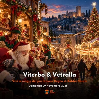 Viaggio Mercatini Viterbo & Vetralla 29 Novembre