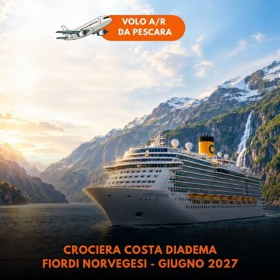 Costa Diadema fiordi norvegesi da pescara